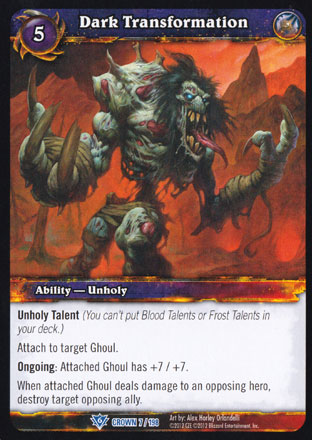Dark Transformation