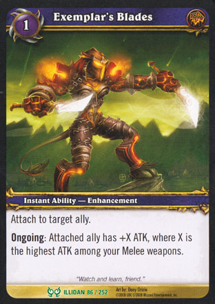 Exemplar's Blades